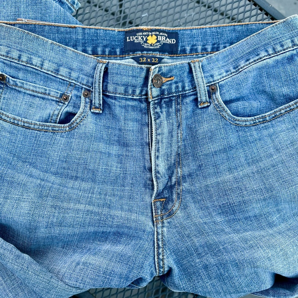 Lucky Brand Blue Relaxed Fit Jeans